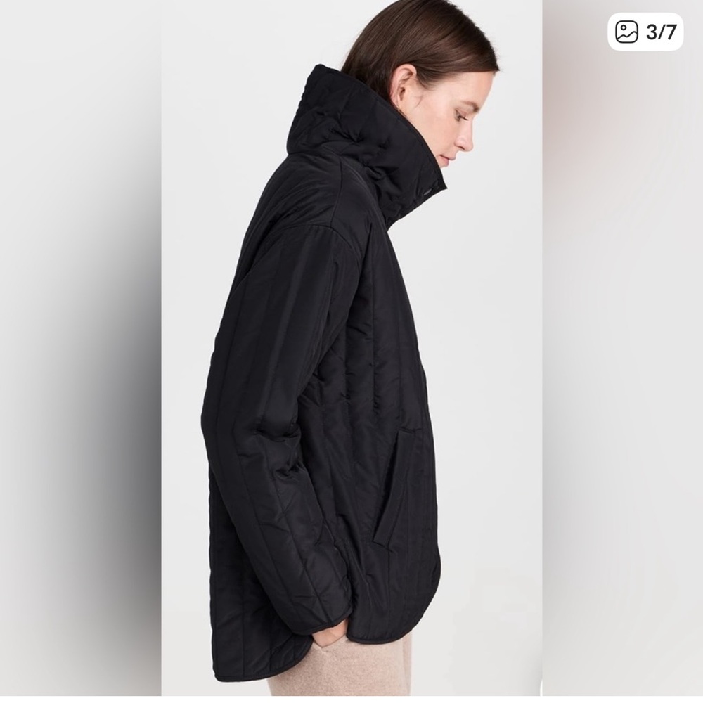 Splendid x Cella Jane Black Quilted Jacket